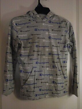 BOYS SZ. M (MEDIUM) Champion Authentic Athleticwear LONG SLEEVED HOODIE